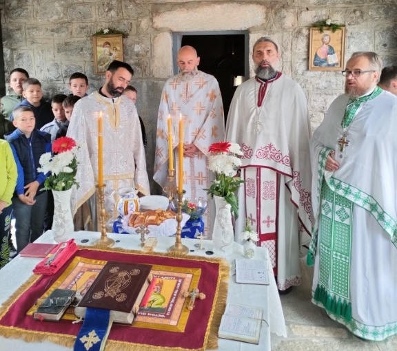 Слава храма Светог Великомученика и Побједоносца Георгија у Горици