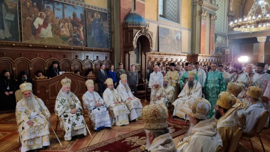 Молитвени почетак мајског заседања Светог Архијерејског Сабора у Сремским Карловцима