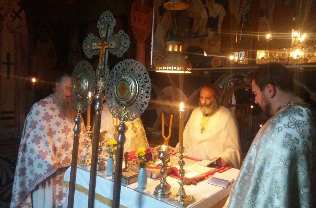 У манастиру Дужи прослављен празник Св. Нектарија Егинског