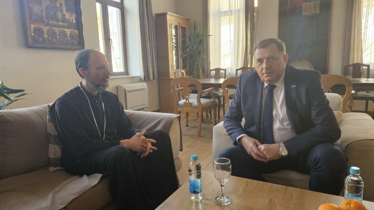 Епископ Димитријe примио у посјету предсједника РС г. Милорада Додика