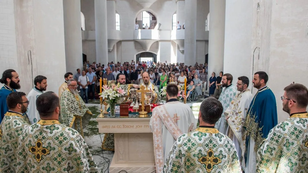 Слава Саборног храма Епархије ЗХиП
