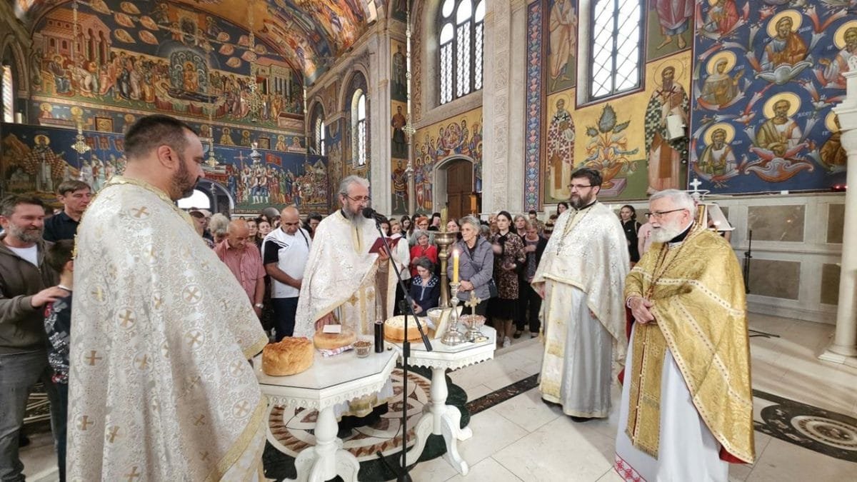 Празник Светог Василија Твдошког и Острошког у Саборном храму