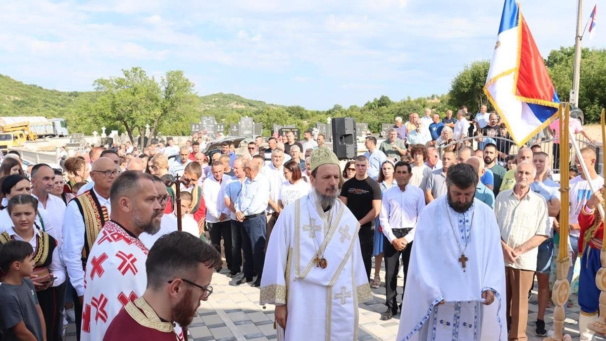 Освећење храма у Рогојевини код Билеће
