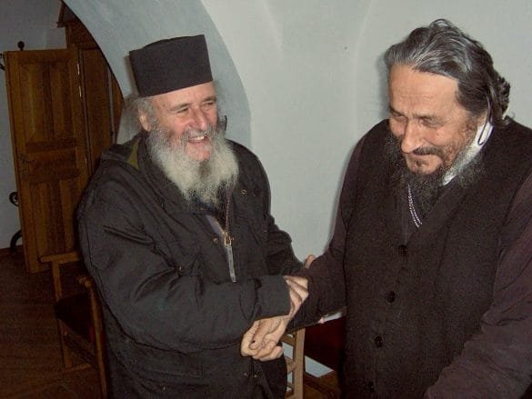Владика Атанасије и архимандрит Василије