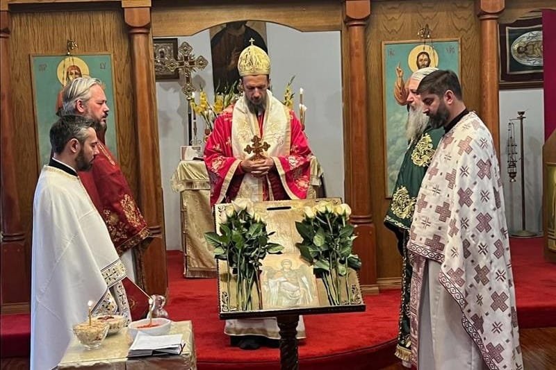 Митрополит Захумско-Херцеговачки Димитрије служио у Лас Вегасу