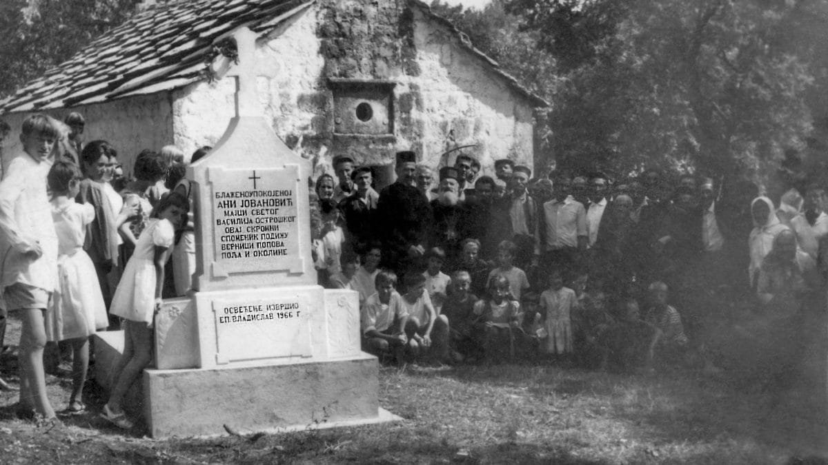 СВЕТА АНА – МАЈКА СВЕТОГ ВАСИЛИЈА ОСТРОШКОГ – мр Велибор Шиповац