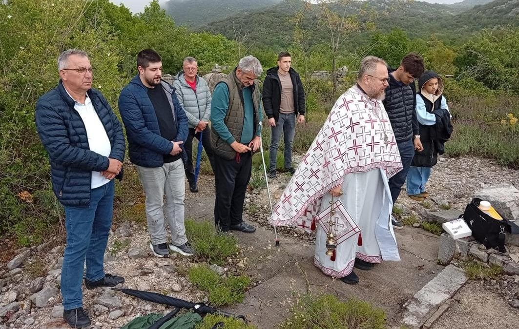 Обиљежена слава порушеног храма Светог пророка Јеремије у Зачули