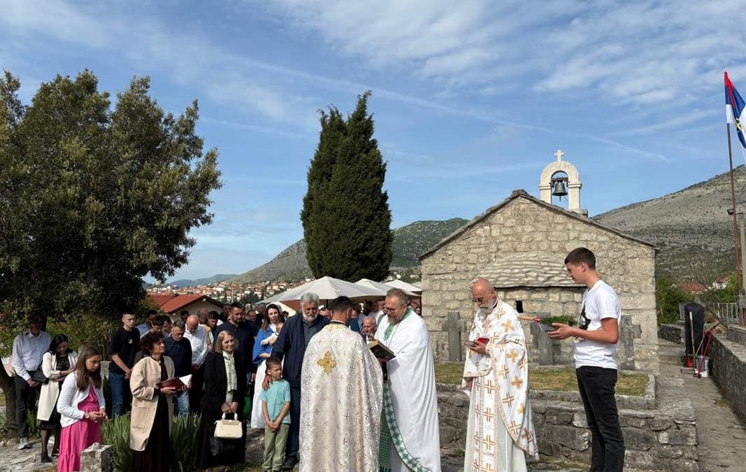 Свечано прослављена крсна слава храма у Горици